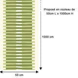 Papier peint moderne chic – Jeu de rayures contemporaines horizontales et verticales
