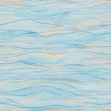 Papier peint panoramique Lignes de Vagues