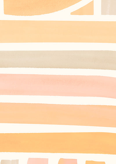 Echantillon papier peint graphique Arches Aquarelles Ocres