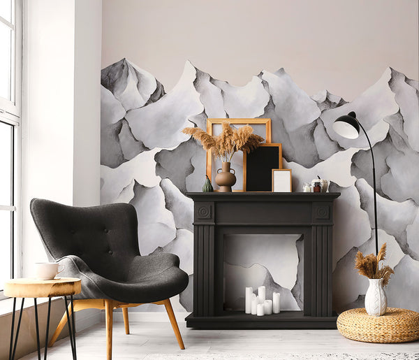Papier peint panoramique Les Cimes