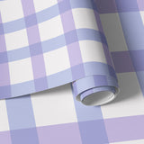 Papier peint panoramique Vichy Souple Violet