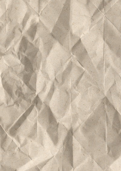 Echantillon Papier peint papier froissé origami craft