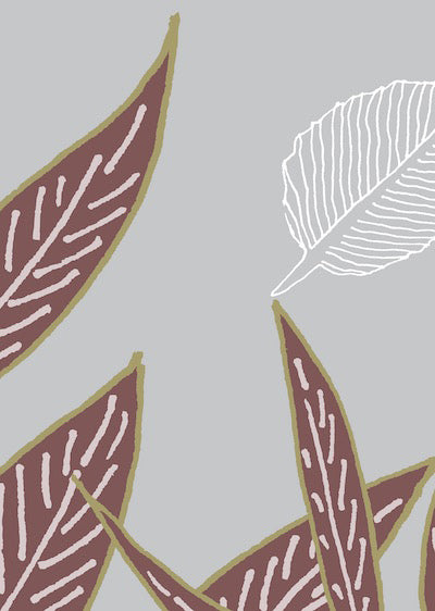 Echantillon Herbes sauvages vert de gris