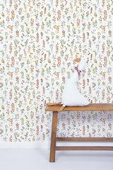 Papier peint floral – Fleurs Bucoliques