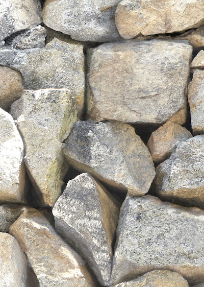 Echantillon Papier peint mur de pierres Cigales