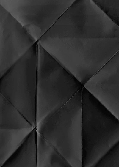 Echantillon Papier peint Origami Black
