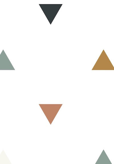Echantillon Papier Peint Géométrique Triangles