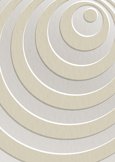 Echantillon papier peint design moving circle