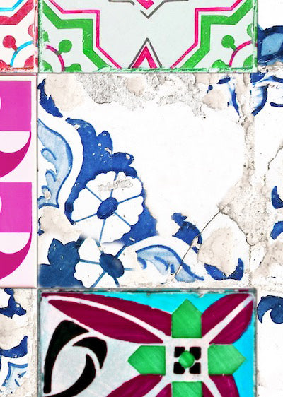 Echantillon Papier peint Piastrelle