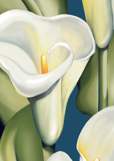 Echantillon Papier peint Arum