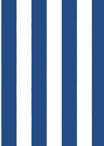 Echantillon papier peint rayures fines bleu