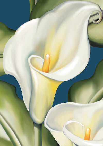 Echantillon Papier peint Arum