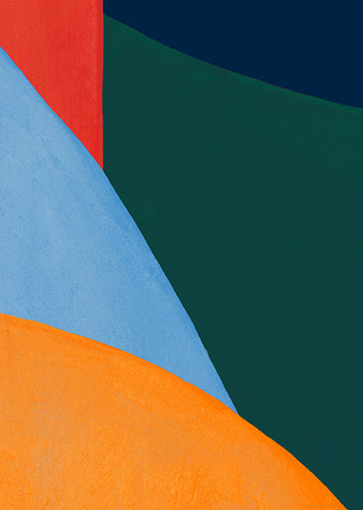 Echantillon Papier peint Géométrique Brasilia Colorblock