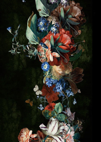 Echantillon Papier peint Flemish Bouquet