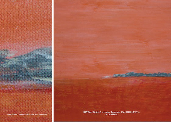 Echantillon Bateau Blanc