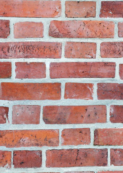 Echantillon Papier peint brique rouge small