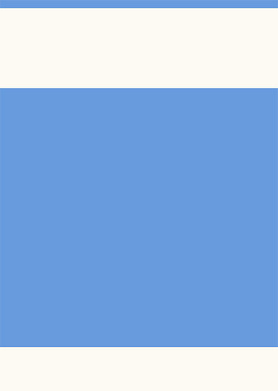 Echantillon papier peint panoramique Rayure Estivale - Ciel