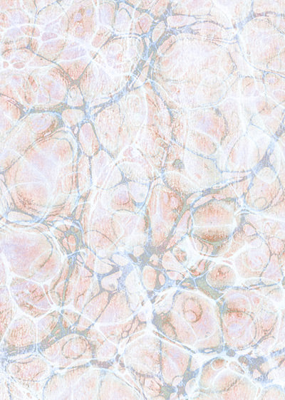 Echantillon papier peint panoramique marbre minéral Kupa Rose