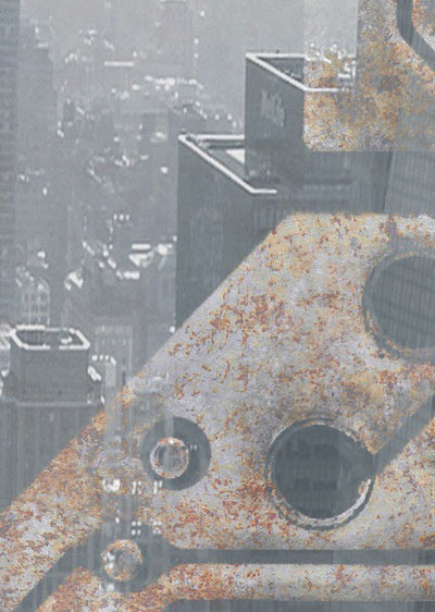 Echantillon Papier peint Electron Map