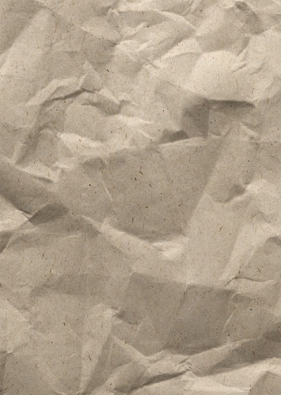 Echantillon Papier peint papier froissé craft