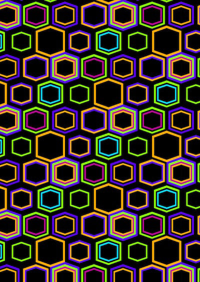 Echantillon Papier peint Objet de Curiosité Funky