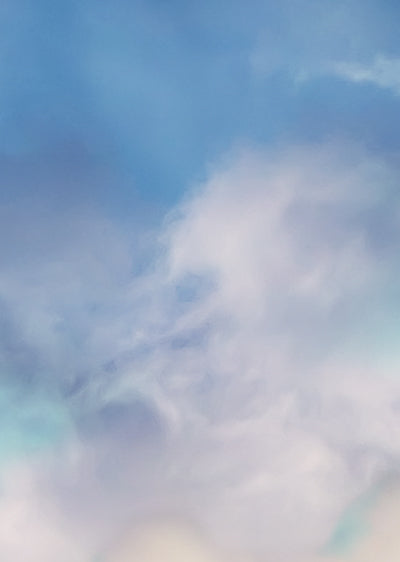 Echantillon papier peint nuage