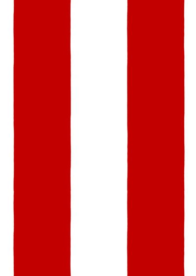 Echantillon papier peint rayures classiques rouge