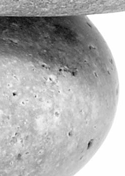 Echantillon papier peint zen galet