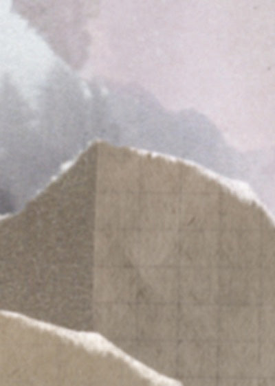 Echantillon Papier peint Montagne