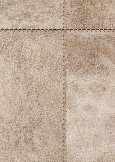 Echantillon Papier peint cuir clair