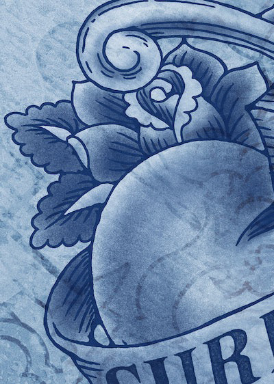 Echantillon Papier peint Tattoo