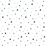 Papier Peint Petits Triangles
