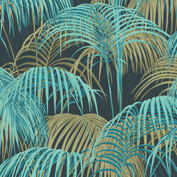 Papier peint Tropical Jungle pastel