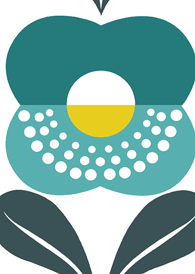 Echantillon papier peint année 70 Spring