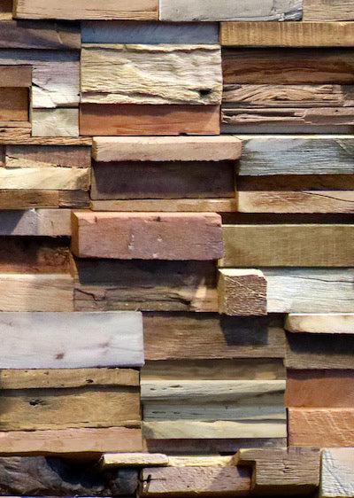 Echantillon Papier peint bois Useless