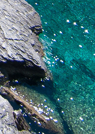 Echantillon papier peint l'ile de beauté, Bonifacio