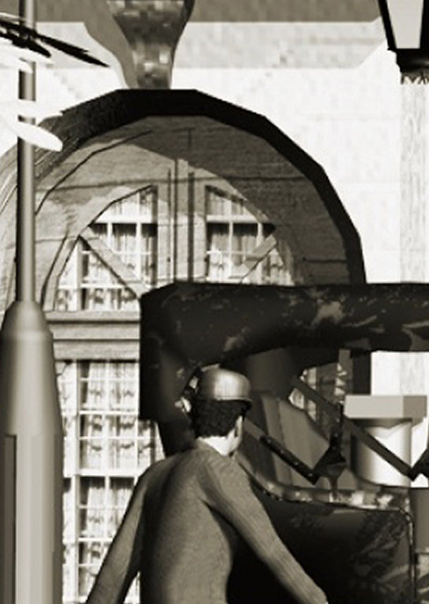 Echantillon papier peint Paris belle époque