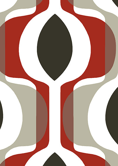 Echantillon papier peint année 70 Sofia