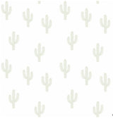 Papier peint Trendy cactus vert