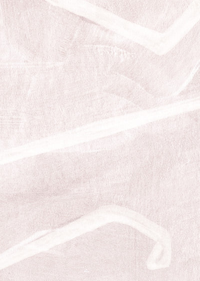 Echantillon papier peint graphique - Ekidea Rose Nude