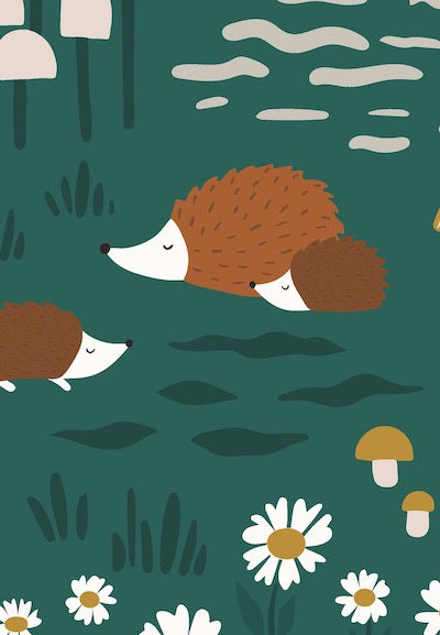 Echantillon Papier Peint Animaux de la Forêt