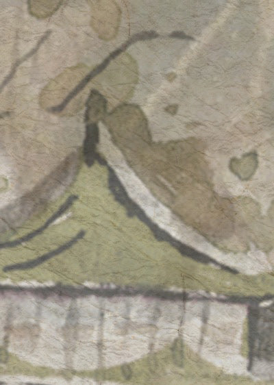 Echantillon Papier peint Japanese Bird