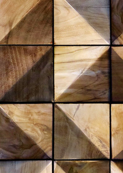 Echantillon Papier peint bois Diamond