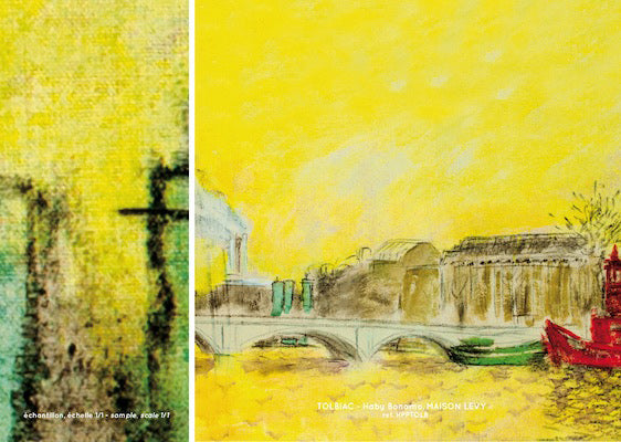 Echantillon Tolbiac Jaune