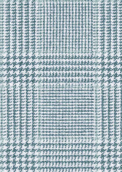 Echantillon Papier peint tartan – Prince de Galles - Bleu Acier