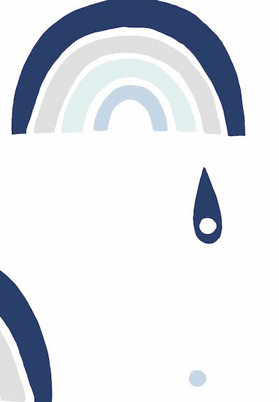 Echantillon Papier Peint Arcs en Ciel