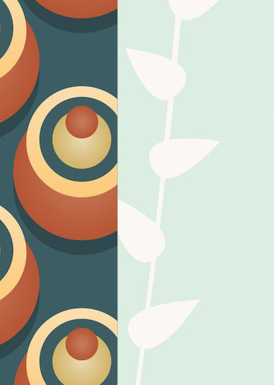 Echantillon Papier peint Cactus Paradise