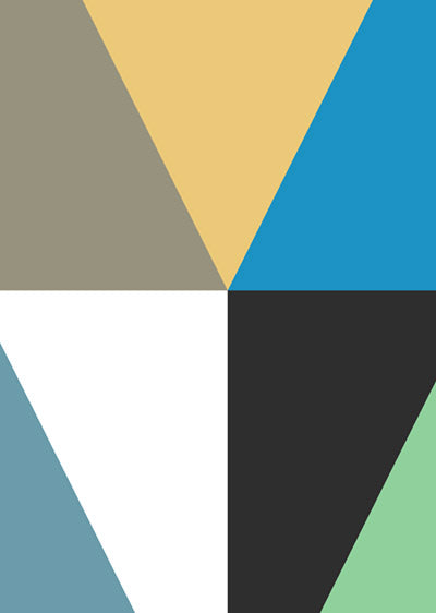 Echantillon papier peint Pyramidale