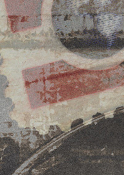 Echantillon Papier peint Airmail