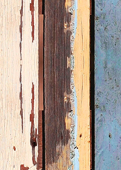 Echantillon papier peint bois usé